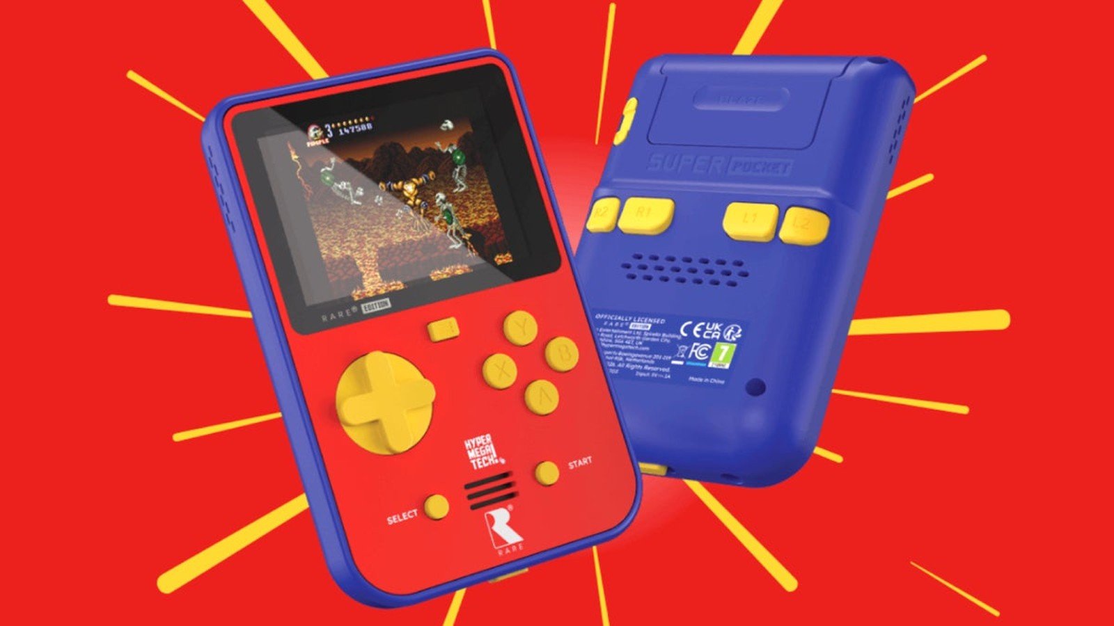 Evercade rankinis su 14 Rare klasikų: ką žinoti kolekcininkams ir retro gerbėjams