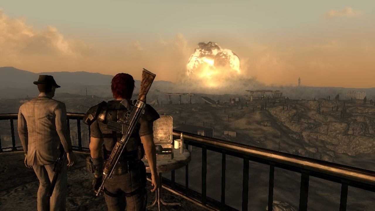 Fallout 3 teminis vaizdas, iliustruojantis dizaino sprendimų kontekstą