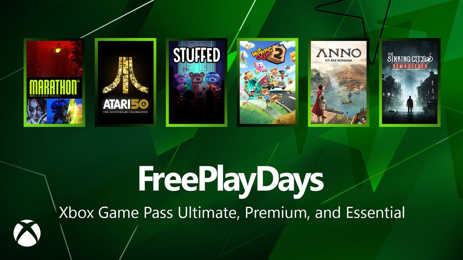 Free Play Days savaitgalis: ką išbandyti Xbox nuo Marathon (Server Slam) iki Atari 50 ir The Sinking City Remastered